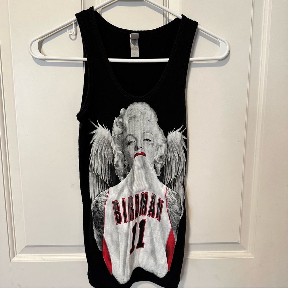 Small Marilyn Monroe Heat Birman jersey tank